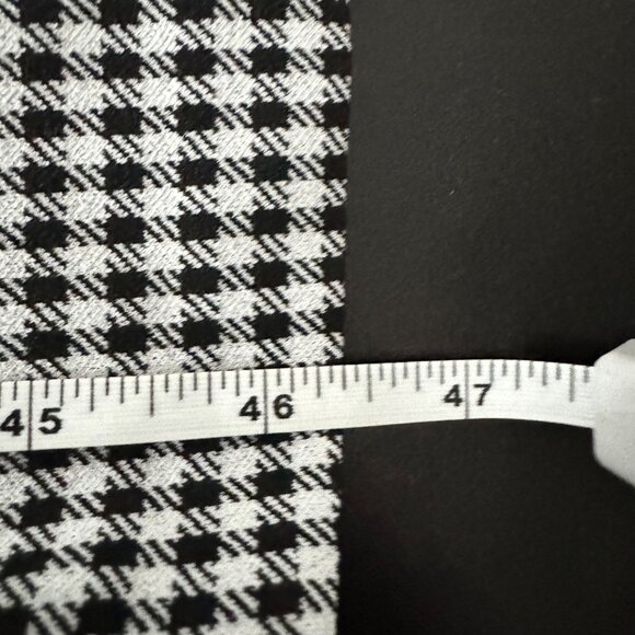 Calvin Klein Womens Houndstooth Mermaid Pencil Midi Dress Size 8 - Picture 12 of 12